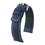 HIRSCH CARBON 50513009373 (20mm) BLUE STRAP