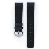 HIRSCH CARBON 50513009373 (20mm) BLUE STRAP