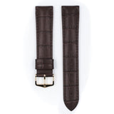 HIRSCH DUKE 50513021528 (22mm) BROWN LEATHER STRAP
