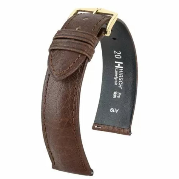 HIRSCH CAMELGRAIN 50513023058 (18mm) LEATHER STRAP