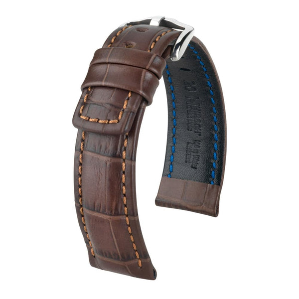 HIRSCH GRAND DUKE 50513062958 (20mm) BROWN LEATHER STRAP
