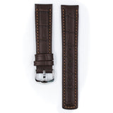 HIRSCH GRAND DUKE 50513062958 (20mm) BROWN LEATHER STRAP
