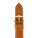 HIRSCH DUKE 50513063184 (22mm) BROWN LEATHER STRAP