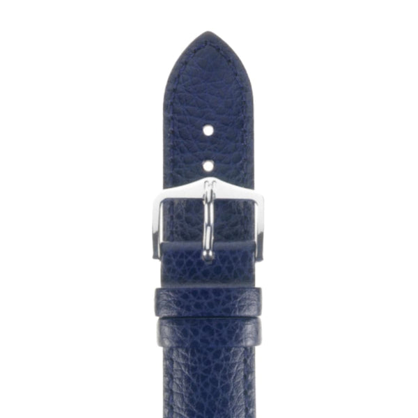 HIRSCH KANSAS 50513143602 ( 20mm ) BLUE LEATHER STRAP