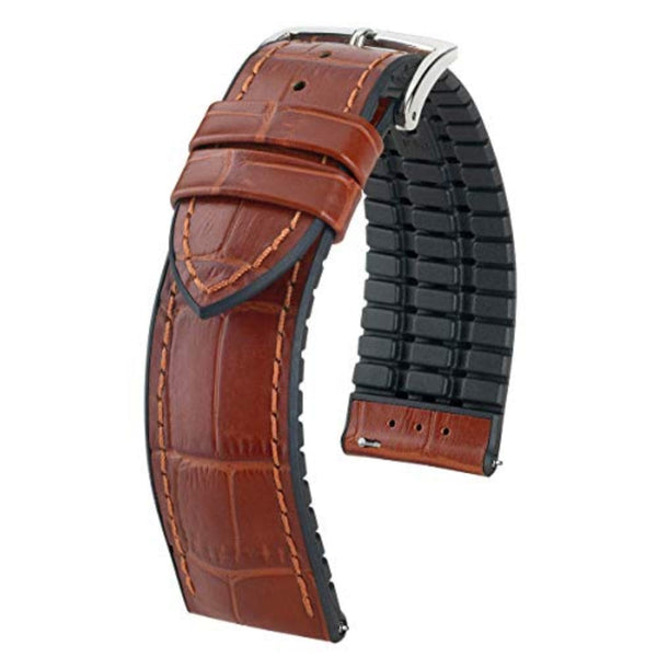 HIRSCH PAUL 50513155384 ( 20mm ) BROWN LEATHER STRAP