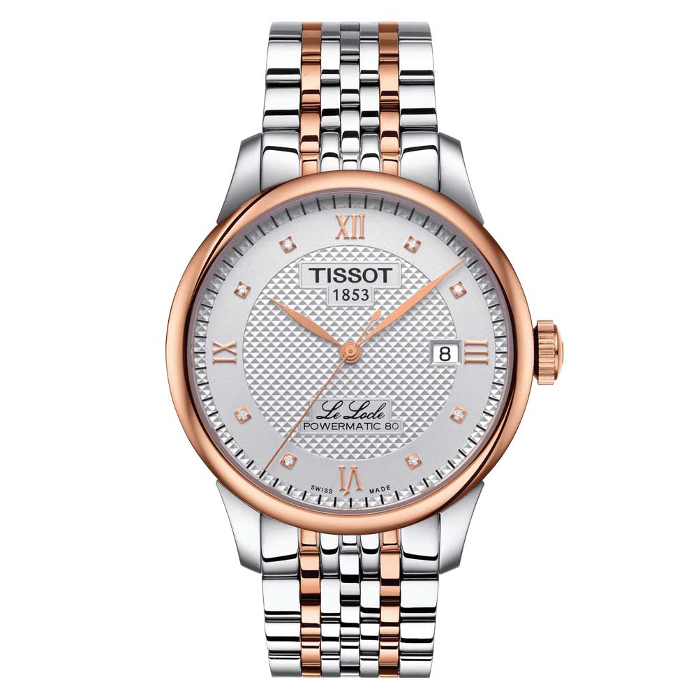 TISSOT T0064072203600 LE LOCLE POWERMATIC 80 MEN'S WATCH - H2 Hub Watches