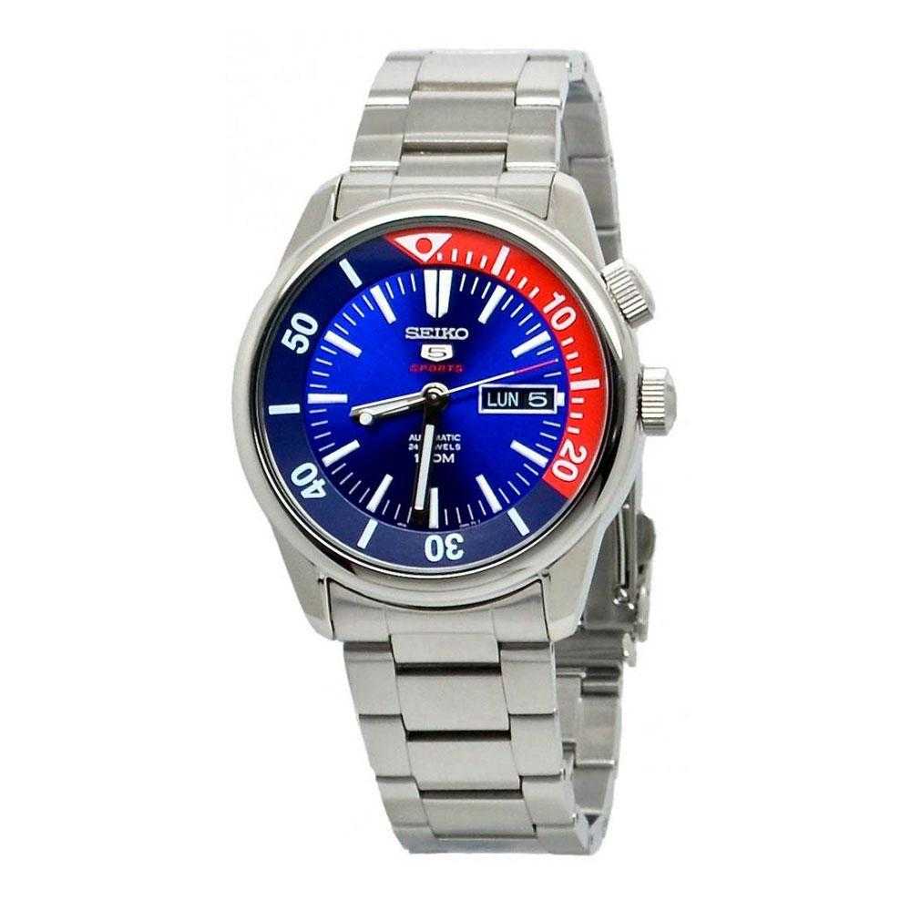 SEIKO 5 SPORTS SRPB25K1 AUTOMATIC STAINLESS STEEL MEN'S SILVER WATCH - H2 Hub Watches