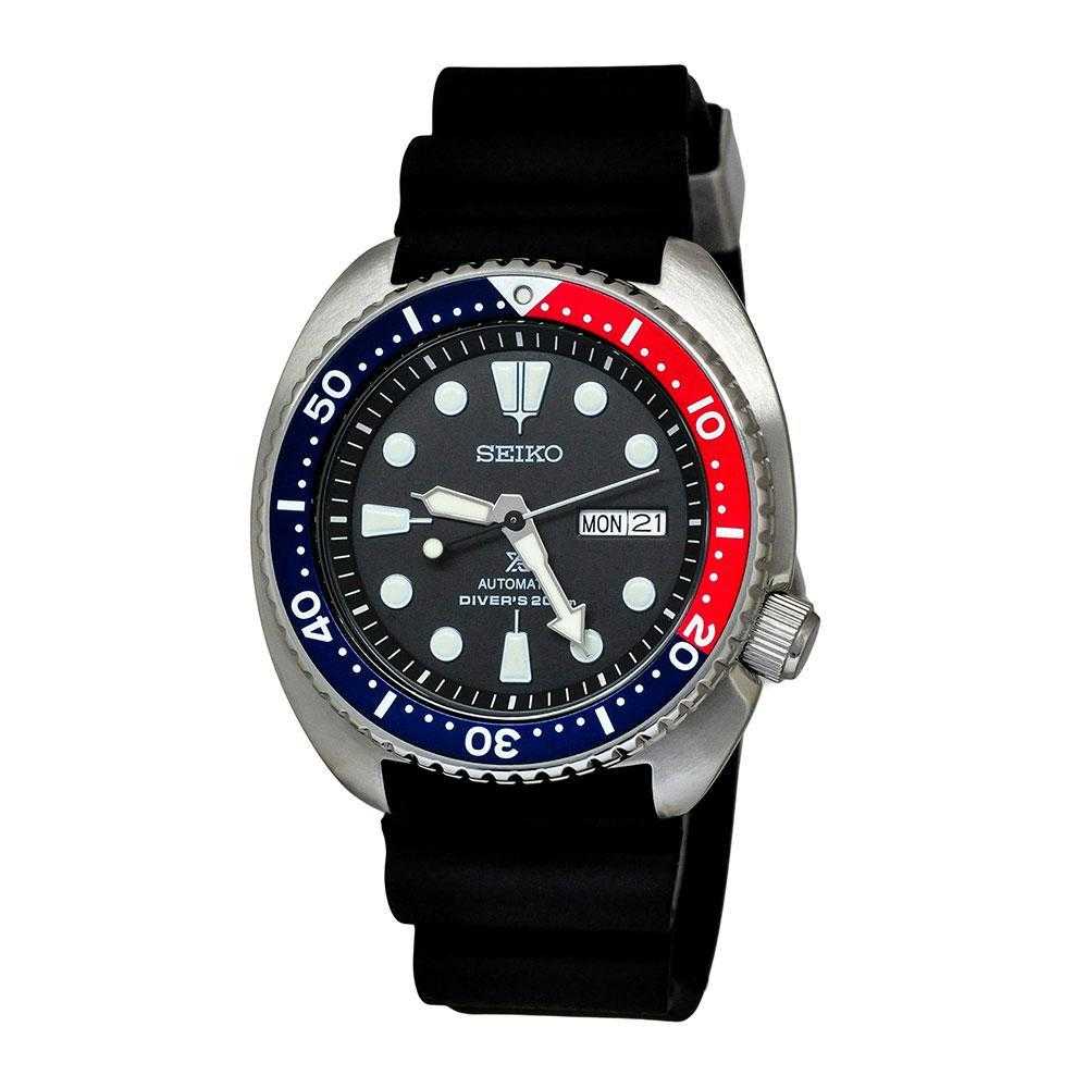 SEIKO PROSPEX SRP779K1 AUTOMATIC MEN'S BLACK RUBBER STRAP WATCH - H2 Hub Watches