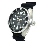 SEIKO PROSPEX SRPC37K1 AUTOMATIC MEN'S BLACK RUBBER STRAP WATCH - H2 Hub Watches