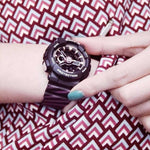 CASIO BABY-G BA-110CH-1ADR DIGITAL QUARTZ BLACK RESIN WOMEN'S WATCH - H2 Hub Watches