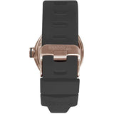 REEBOK RD-DEA-G2-S31A-A3 ROSE GOLD CASE BLACK DIAL SILICON STRAP MEN'S WATCH