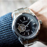SEIKO PRESAGE SSA357J1 AUTOMATIC STAINLESS STEEL MEN'S SILVER WATCH - H2 Hub Watches
