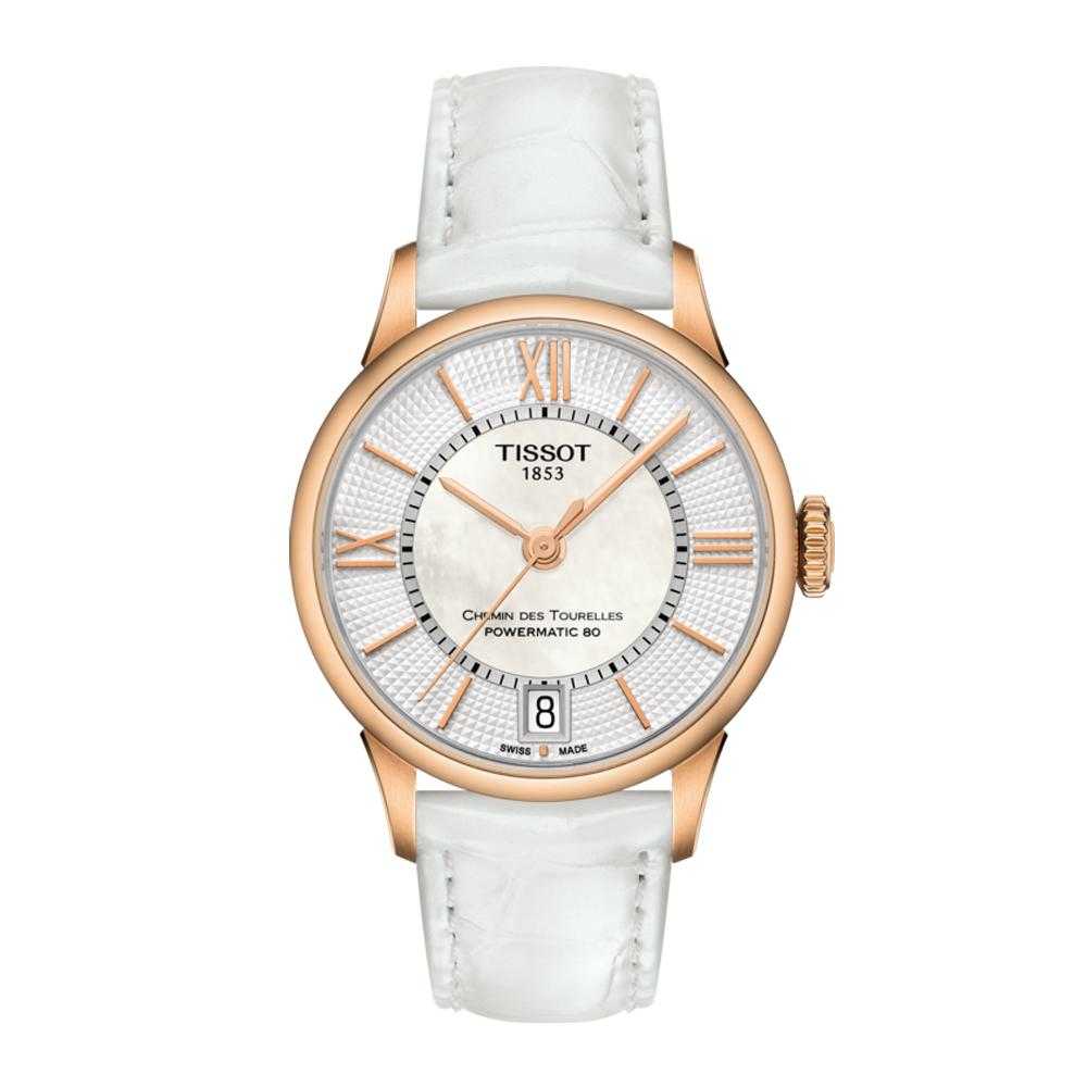 TISSOT T0992073611800 CHEMIN DES TOURELLES POWERMATIC 80 LADY WOMEN'S WATCH - H2 Hub Watches