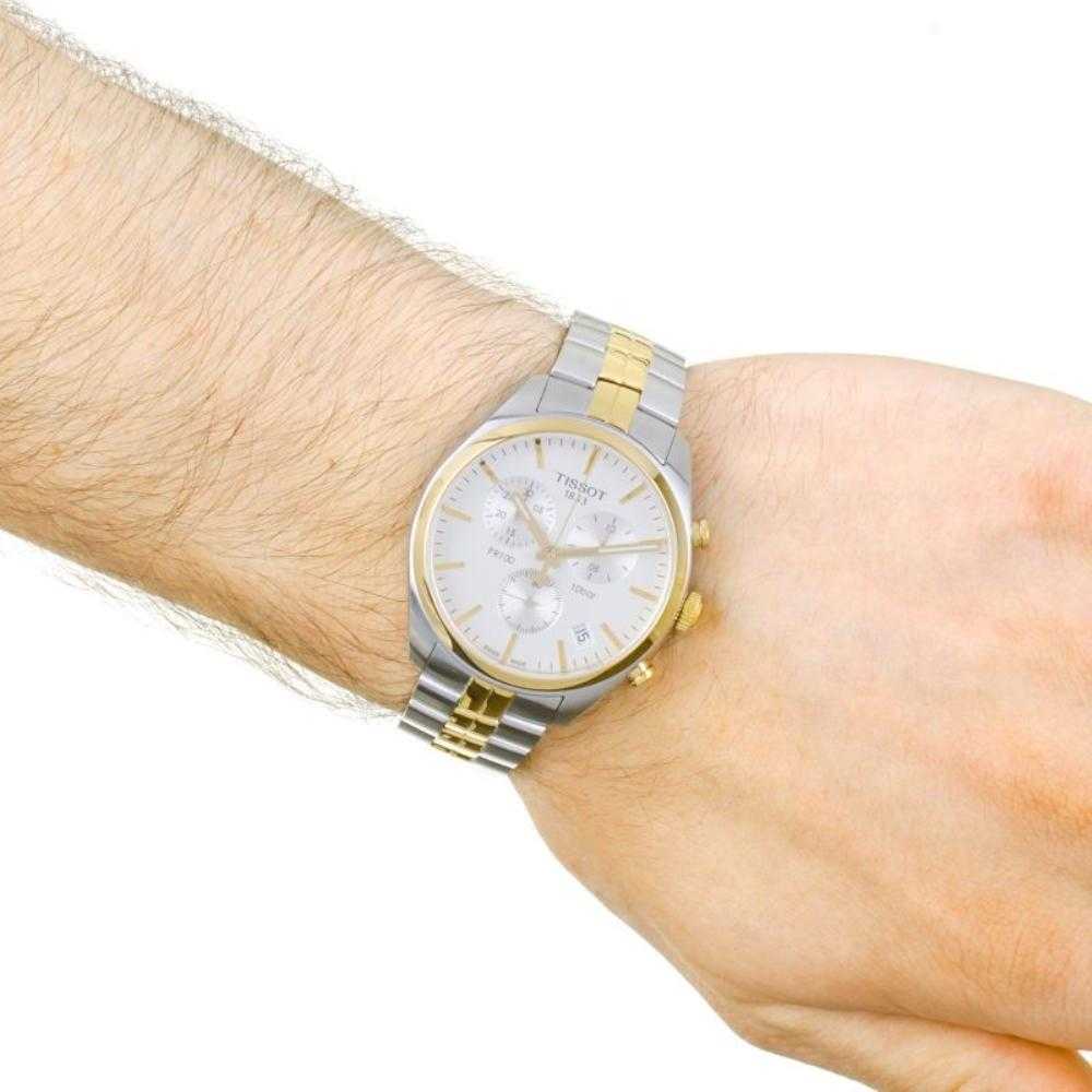 TISSOT T1014172203100 PR 100 CHRONOGRAPH MEN'S WATCH - H2 Hub Watches