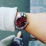 SEIKO PRESAGE SRP853J1 AUTOMATIC STAINLESS STEEL WOMEN'S SILVER WATCH - H2 Hub Watches