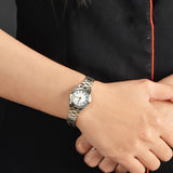 Casio General Two-Tone Stainless Steel Strap Women Watch LTP-1275SG-7BDF-P