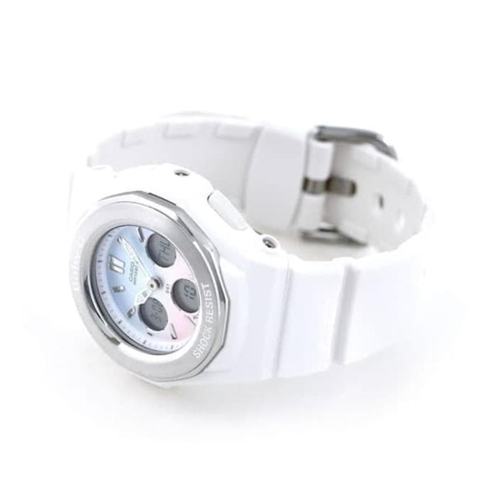 CASIO BABY-G BGA-100ST-7ADR DIGITAL QUARTZ WHITE RESIN WOMEN'S WATCH - H2 Hub Watches