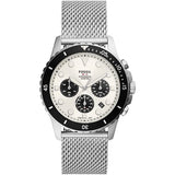 FOSSIL FS5915 FB-01 CHRONOGRAPH STAINLESS STEEL MESH MEN'S WATCH