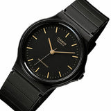 CASIO MQ-24-1ELDF-P BLACK RESIN STRAP UNISEX WATCH