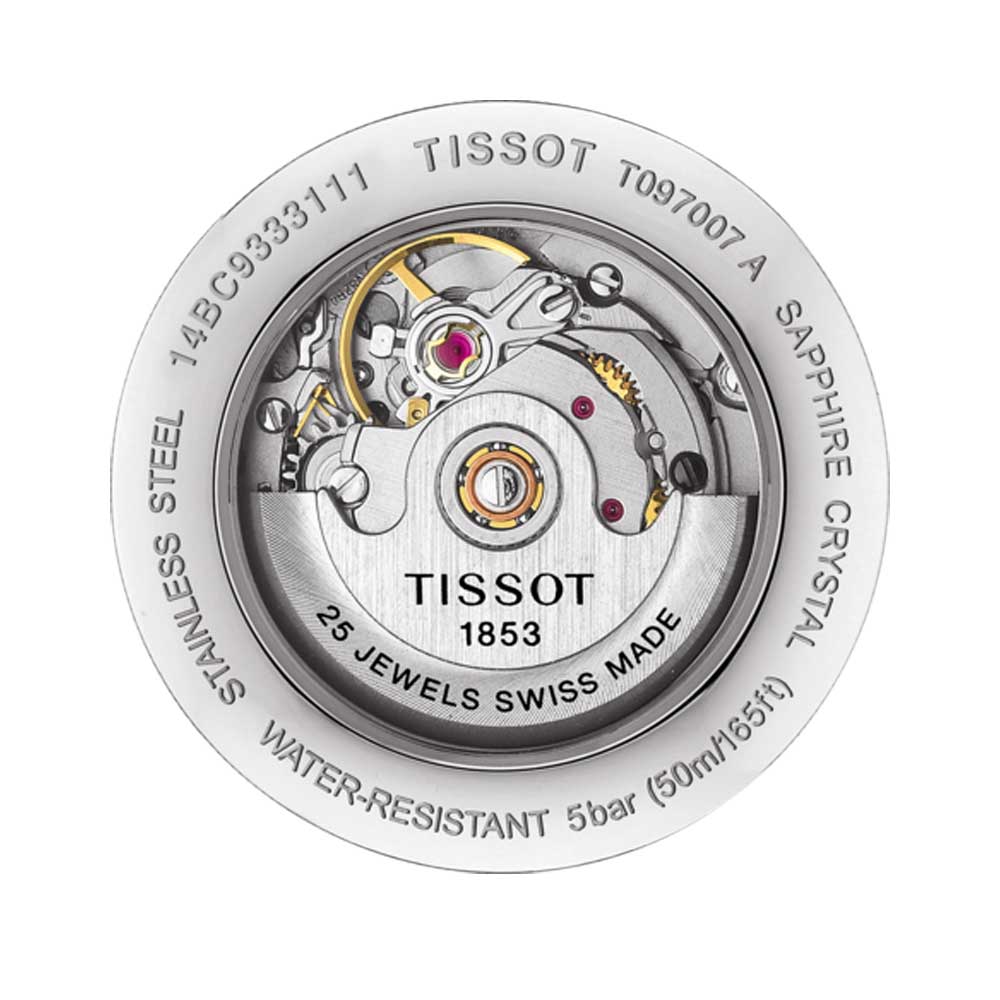 TISSOT T0970071111300 BRIDGEPORT AUTOMATIC LADY WOMEN'S WATCH - H2 Hub Watches