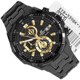 CASIO EDIFICE EFR-539BK-1AVUDF CHRONOGRAPH BLACK STAINLESS STEEL MEN'S WATCH - H2 Hub Watches