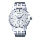 SEIKO PRESAGE SSA385J1 AUTOMATIC STAINLESS STEEL MEN'S SILVER WATCH - H2 Hub Watches