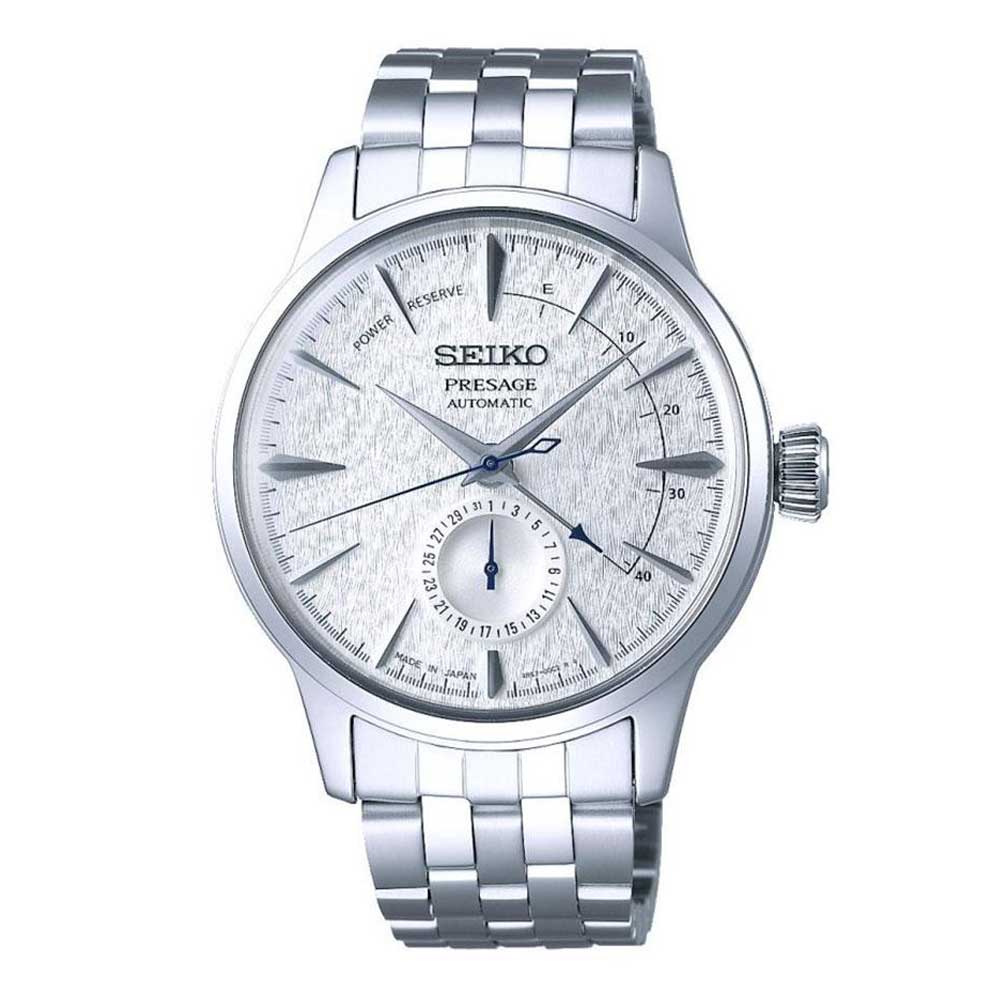 SEIKO PRESAGE SSA385J1 AUTOMATIC STAINLESS STEEL MEN'S SILVER WATCH - H2 Hub Watches