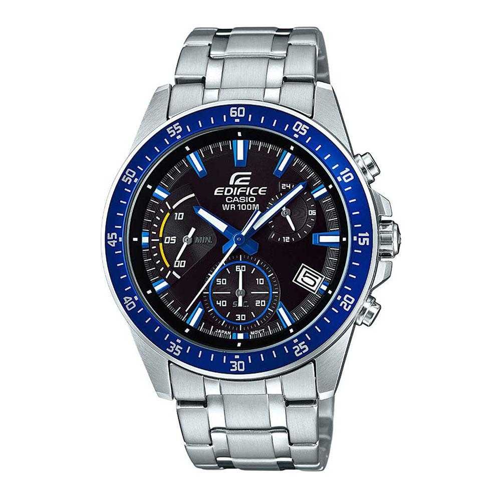 CASIO EDIFICE EFV-540D-1A2VUDF CHRONOGRAPH SILVER STAINLESS STEEL MEN'S WATCH - H2 Hub Watches