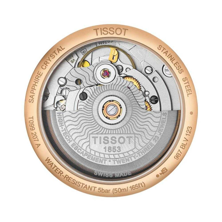 TISSOT T0992073611800 CHEMIN DES TOURELLES POWERMATIC 80 LADY WOMEN'S WATCH - H2 Hub Watches