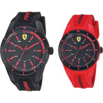 FERRARI REDREV SET SILICONE STRAP 870019 SET WATCH - H2 Hub Watches