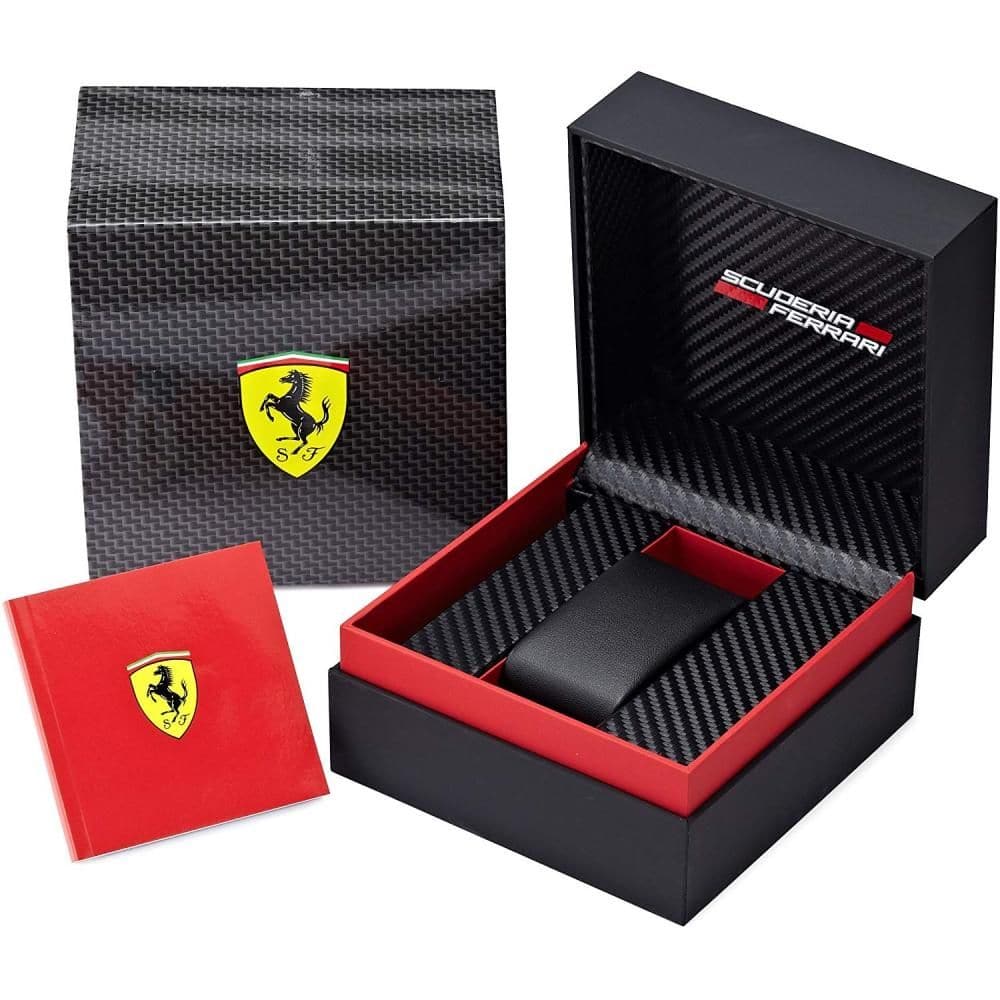 FERRARI APEX SILICONE STRAP 0870044 COUPLE WATCH - H2 Hub Watches