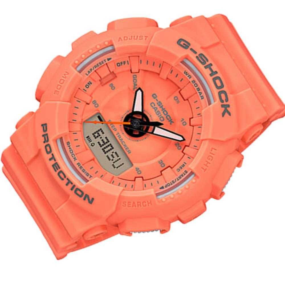 CASIO G-SHOCK GMA-S130VC-4ADR DIGITAL QUARTZ ORANGE RESIN UNISEX'S WATCH - H2 Hub Watches