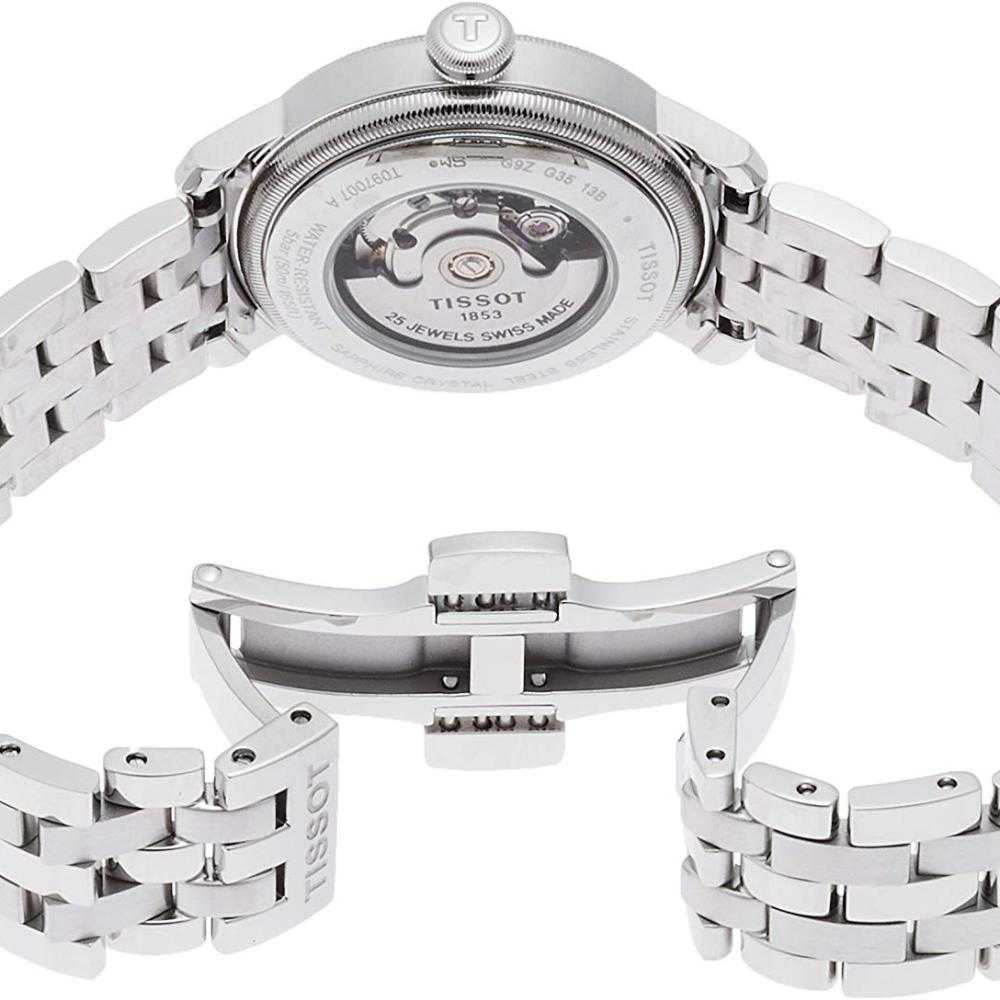 TISSOT T0970071111300 BRIDGEPORT AUTOMATIC LADY WOMEN'S WATCH - H2 Hub Watches