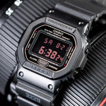CASIO G-SHOCK DW-5600MS-1DR DIGITAL QUARTZ BLACK RESIN MEN'S WATCH - H2 Hub Watches