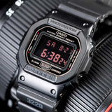 CASIO G-SHOCK DW-5600MS-1DR DIGITAL QUARTZ BLACK RESIN MEN'S WATCH - H2 Hub Watches