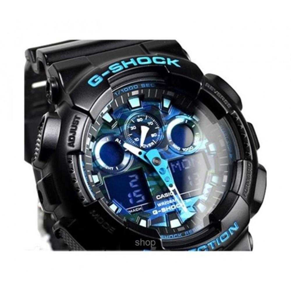 CASIO G-SHOCK GA-100CB-1ADR DIGITAL QUARTZ BLACK RESIN UNISEX'S WATCH - H2 Hub Watches