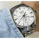 SEIKO PRESAGE SSA385J1 AUTOMATIC STAINLESS STEEL MEN'S SILVER WATCH - H2 Hub Watches