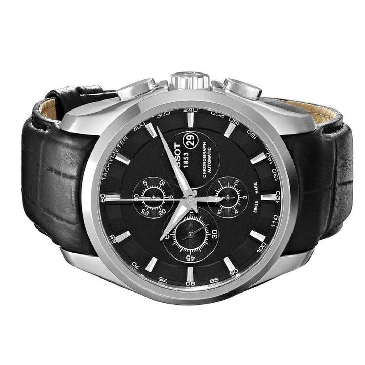 TISSOT T0356271605100 COUTURIER AUTOMATIC CHRONOGRAPH MEN'S WATCH - H2 Hub Watches