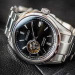 SEIKO PRESAGE SSA357J1 AUTOMATIC STAINLESS STEEL MEN'S SILVER WATCH - H2 Hub Watches