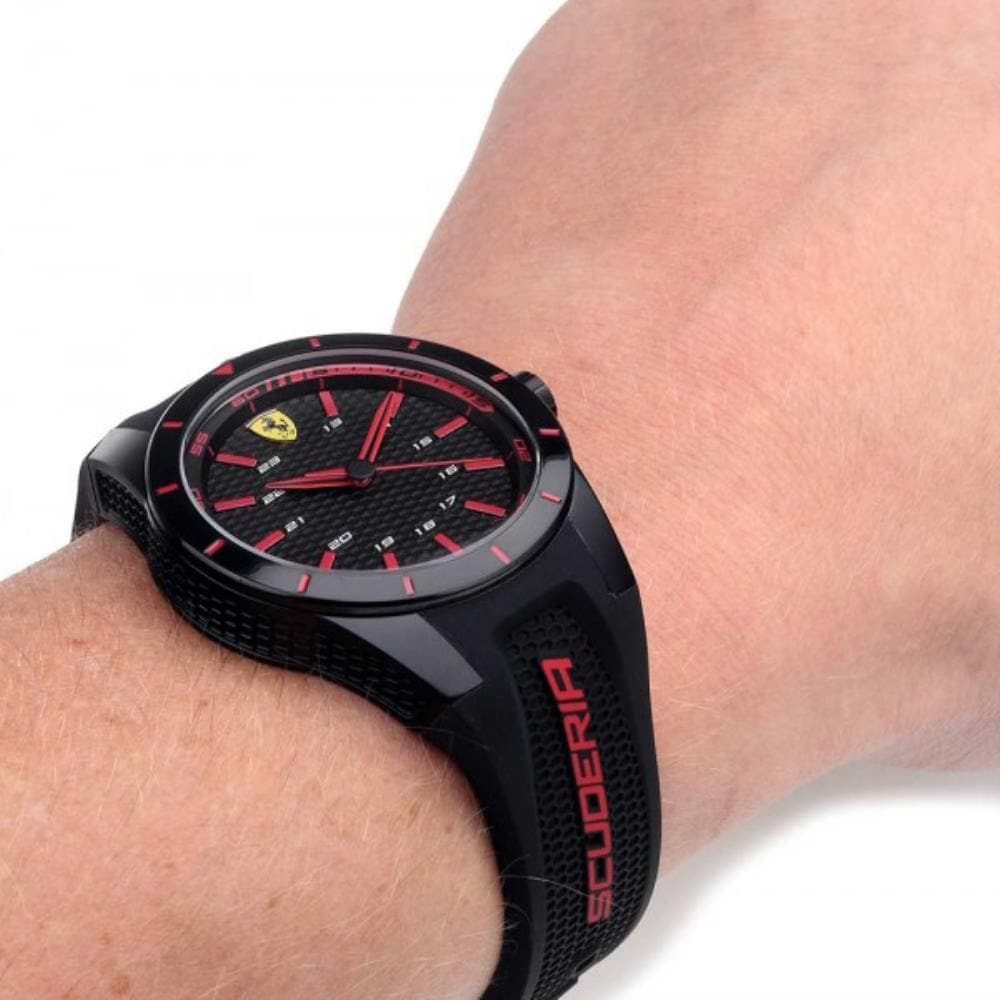 FERRARI REDREV SET SILICONE STRAP 870019 SET WATCH - H2 Hub Watches