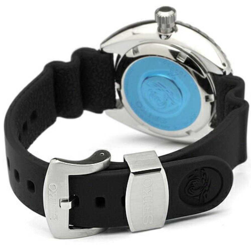 SEIKO PROSPEX SRPC39K1 AUTOMATIC MEN'S BLACK RUBBER STRAP WATCH - H2 Hub Watches