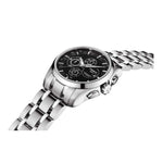 TISSOT  AUTOMATIC BLACK DIAL CHRONOGRAPH STAINLESS STEEL MEN'S WATCH T0356271105100 - H2 Hub Watches
