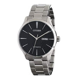 CITIZEN NH8350-83EB AUTOMATIC SILVER STAINLESS STEEL MEN'S WATCH - H2 Hub Watches