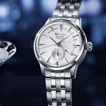 SEIKO PRESAGE SSA385J1 AUTOMATIC STAINLESS STEEL MEN'S SILVER WATCH - H2 Hub Watches