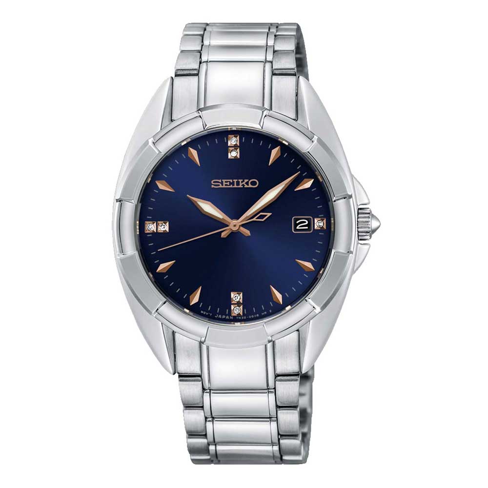 SEIKO GENERAL SKK889P1 QUARTZ STAINLESS STEEL WOMEN'S SILVER WATCH - H2 Hub Watches