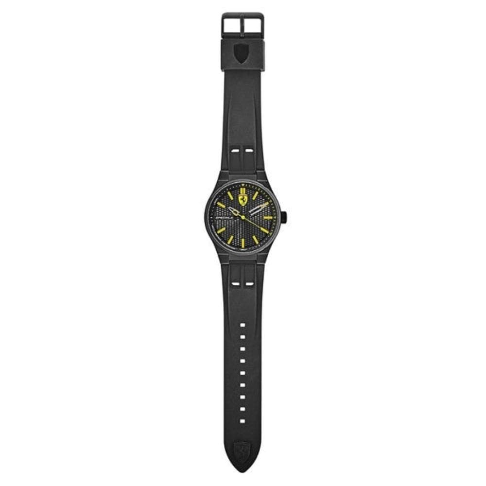 FERRARI SCUDERIA SPECIALE 0830354 SILICONE STRAP MEN'S WATCH - H2 Hub Watches