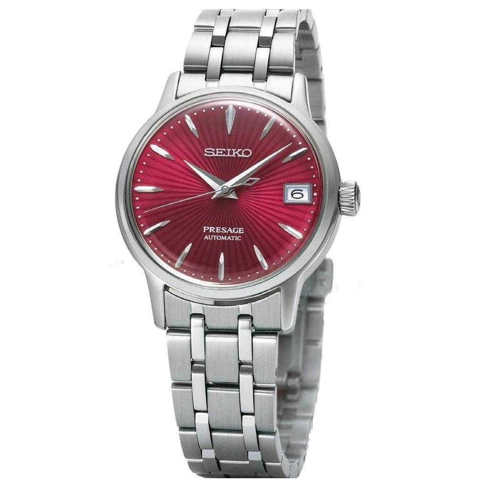 SEIKO PRESAGE SRP853J1 AUTOMATIC STAINLESS STEEL WOMEN'S SILVER WATCH - H2 Hub Watches