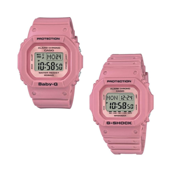 CASIO G-SHOCK & BABY-G LOV-18B-4DR COUPLE'S SET - H2 Hub Watches