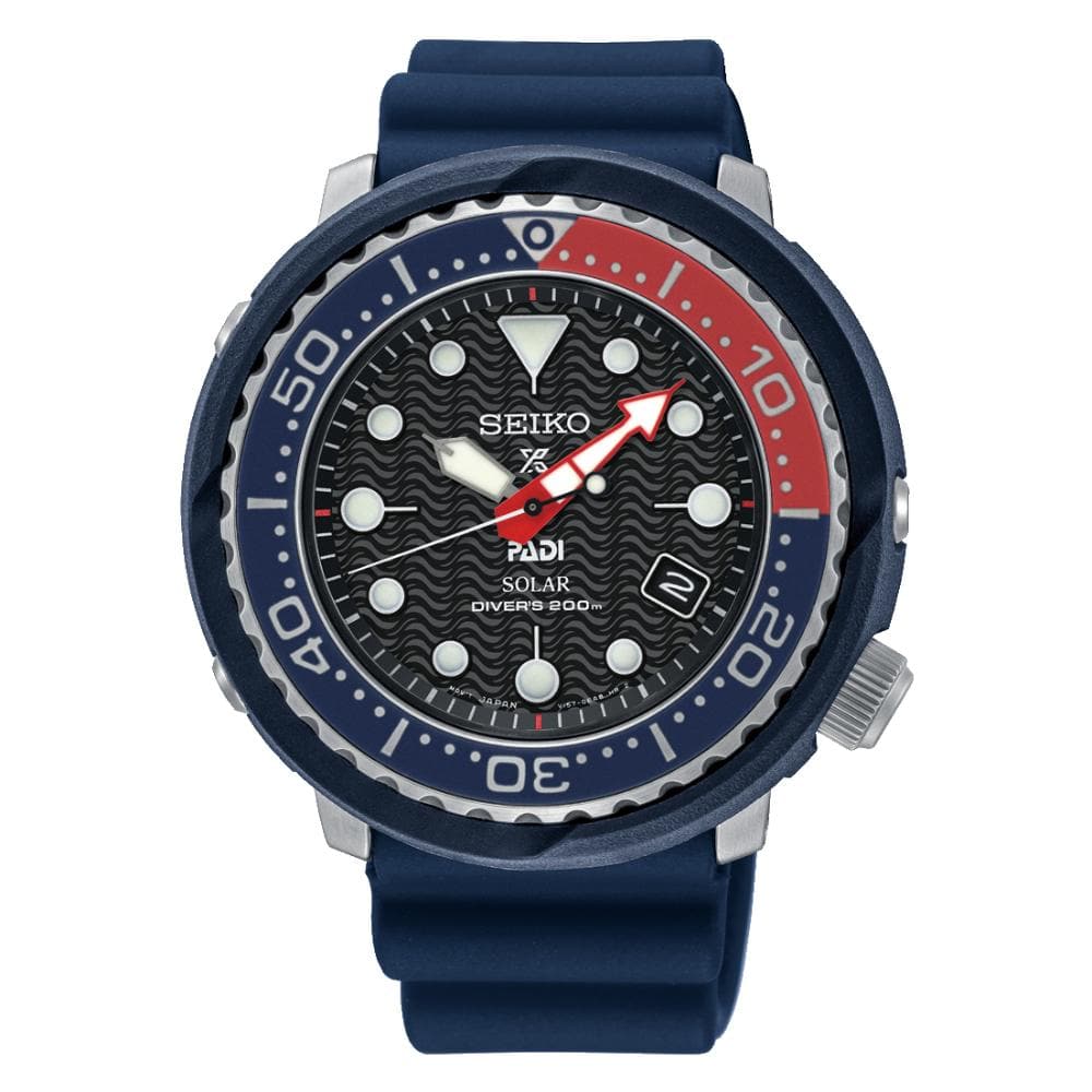 SEIKO PROSPEX SNE499P1 SOLAR TUNA MEN'S WATCH - H2 Hub Watches