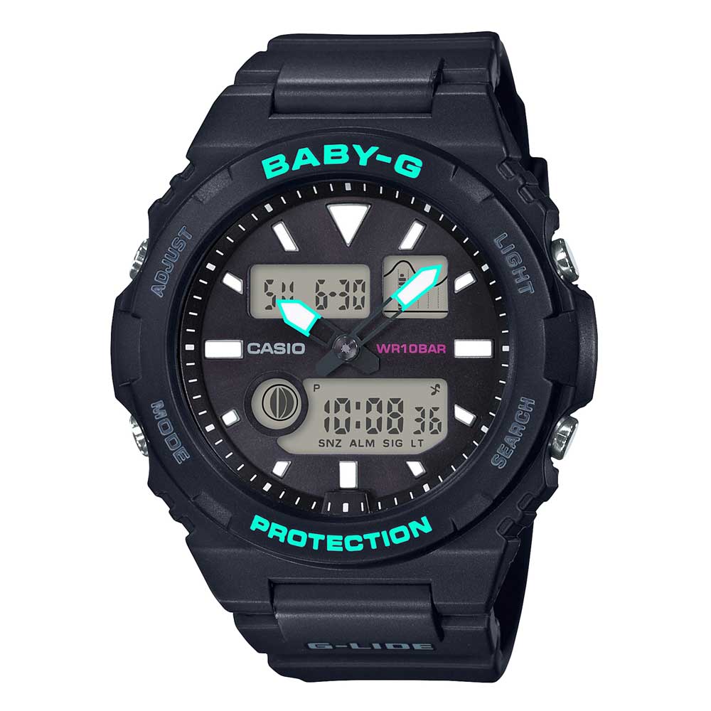 CASIO BABY-G BAX-100-1ADR G-LIDE WOMEN'S WATCH - H2 Hub Watches
